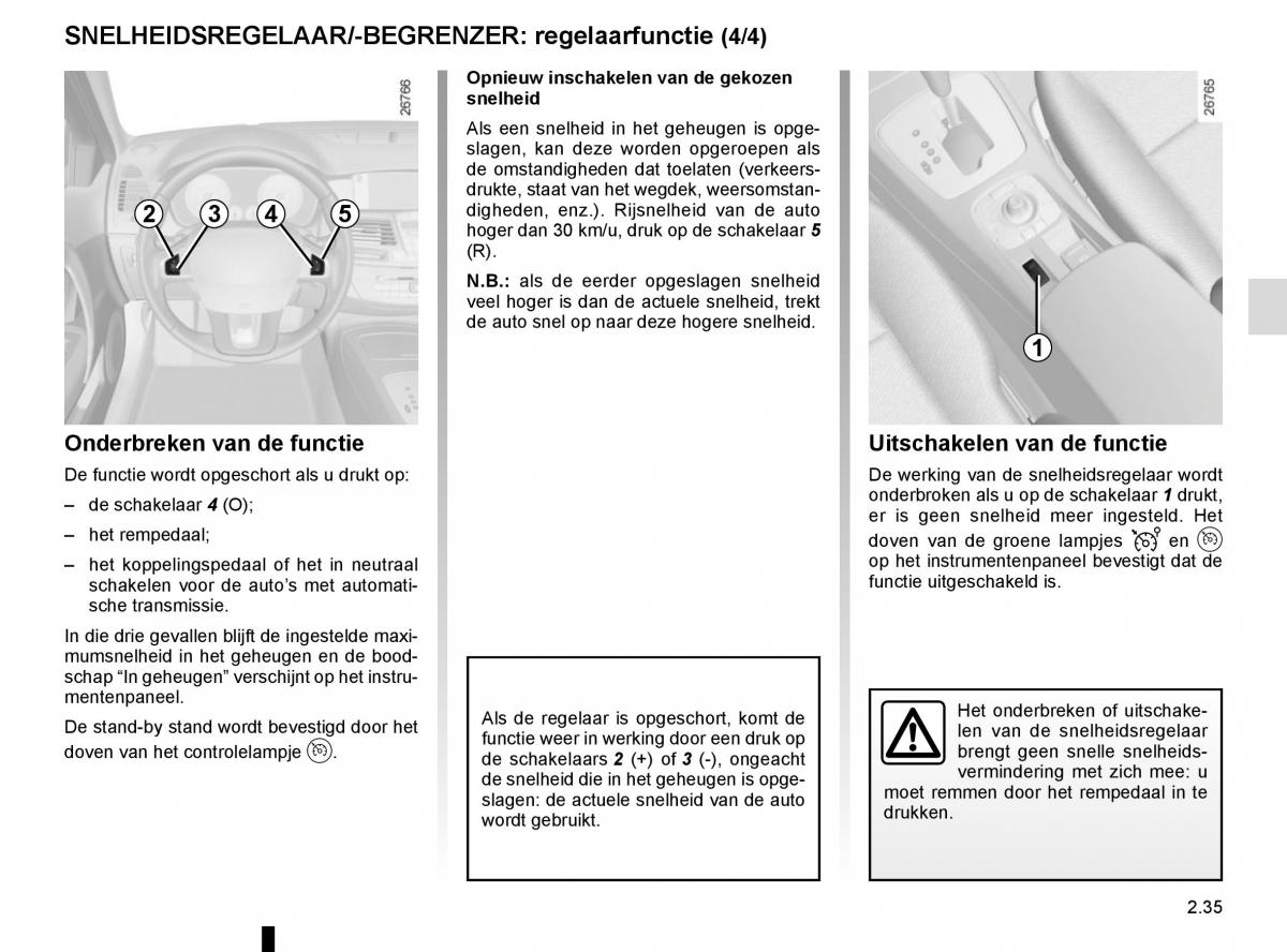 Renault Laguna III 3 handleiding / page 121