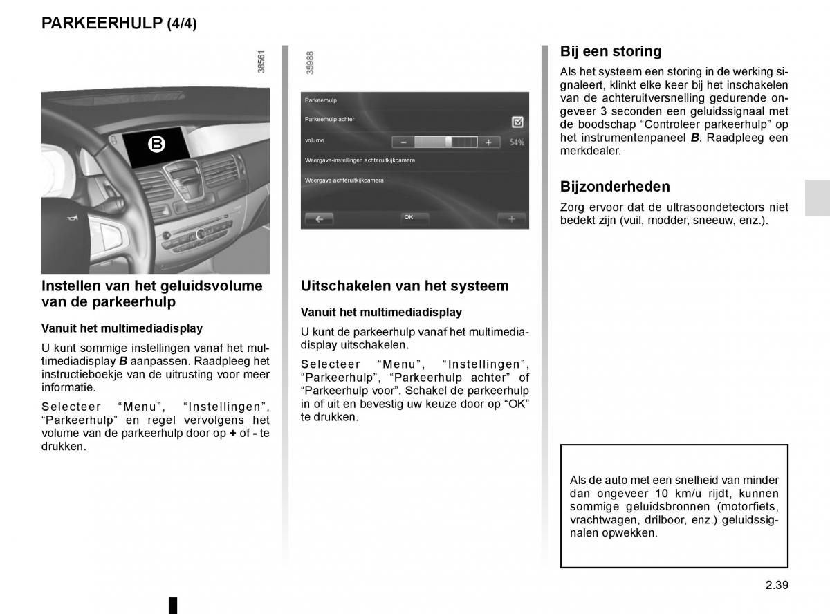 Renault Laguna III 3 handleiding / page 125