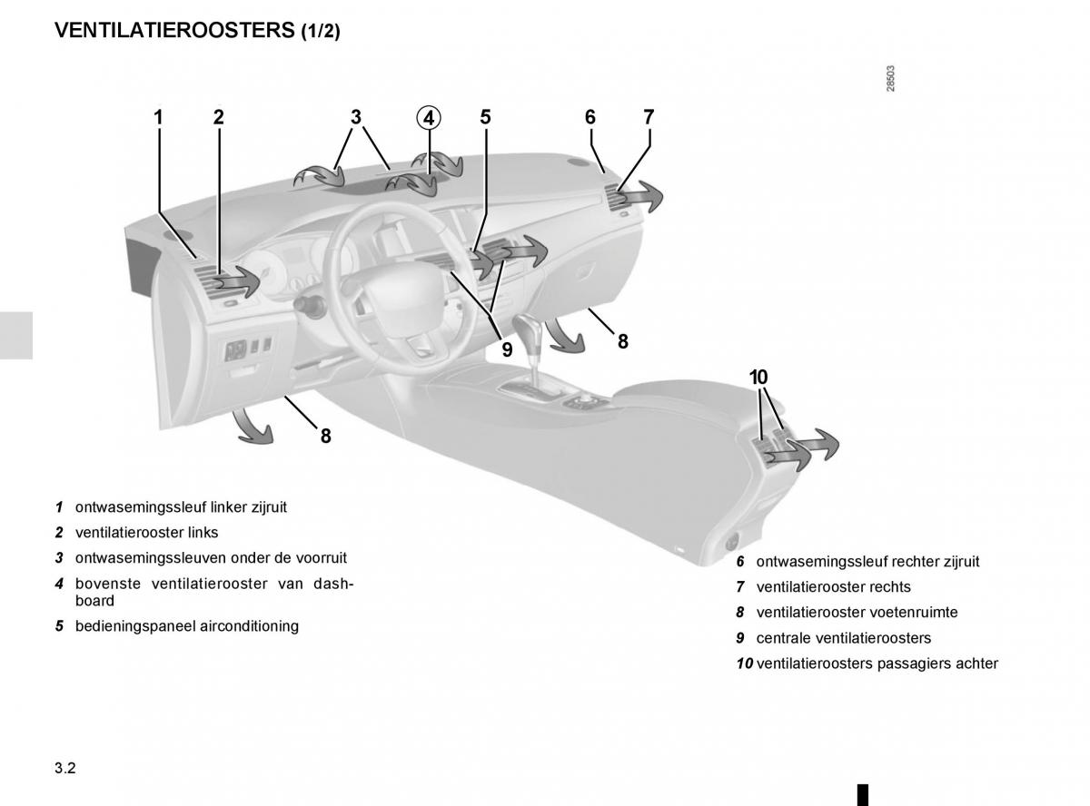 Renault Laguna III 3 handleiding / page 130