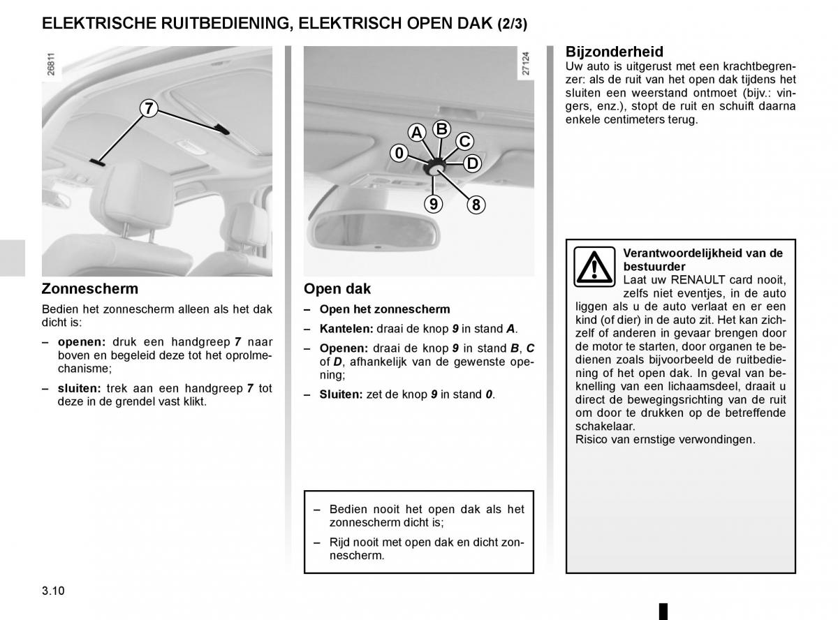 Renault Laguna III 3 handleiding / page 138