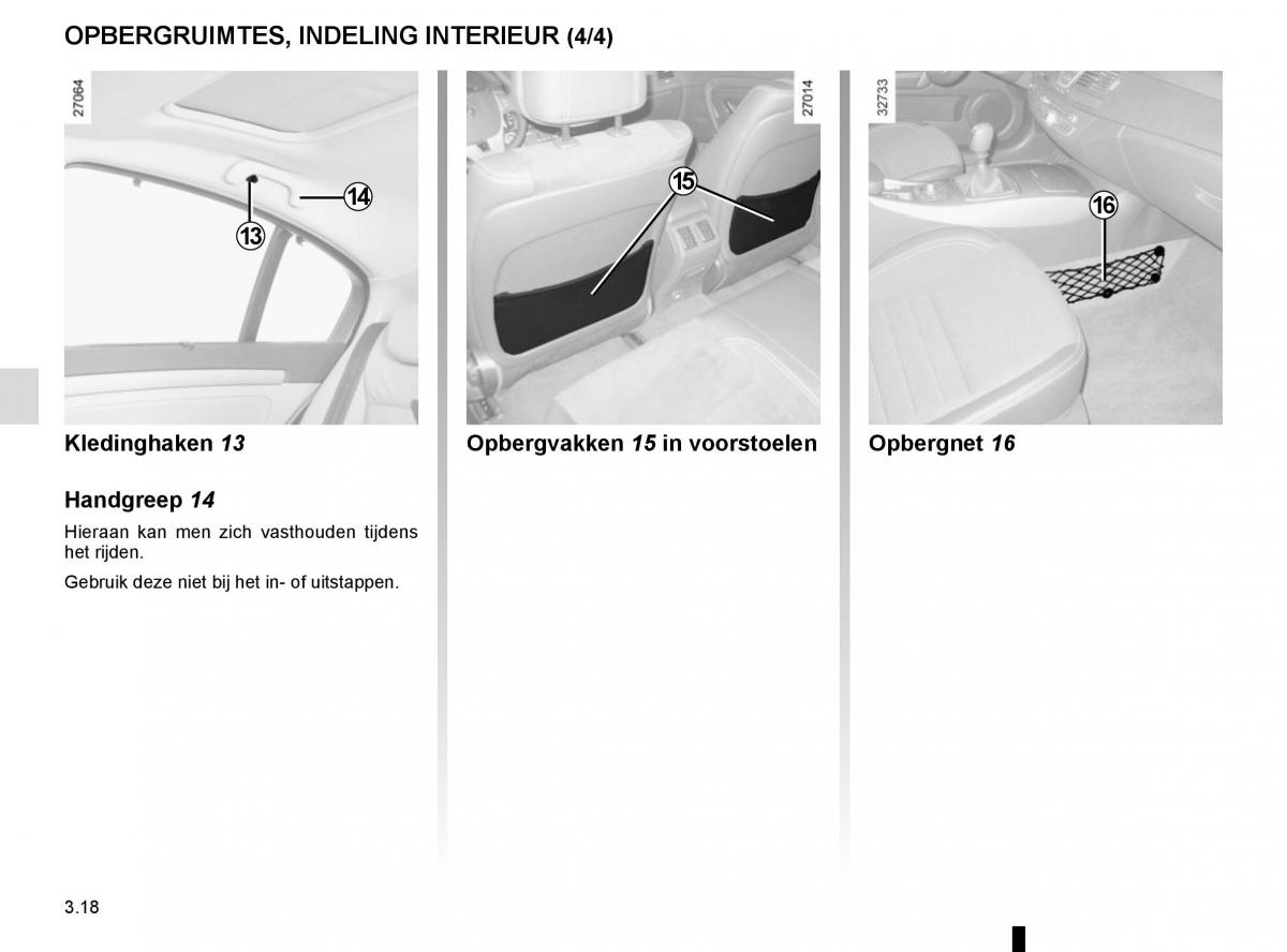 Renault Laguna III 3 handleiding / page 146