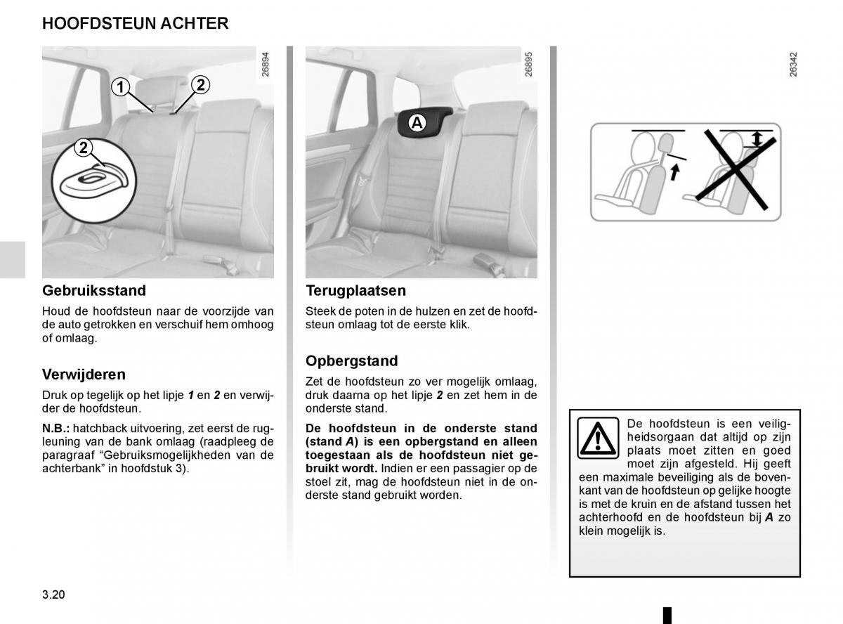 Renault Laguna III 3 handleiding / page 148