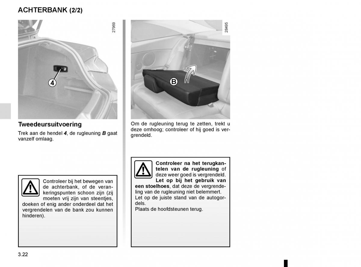 Renault Laguna III 3 handleiding / page 150