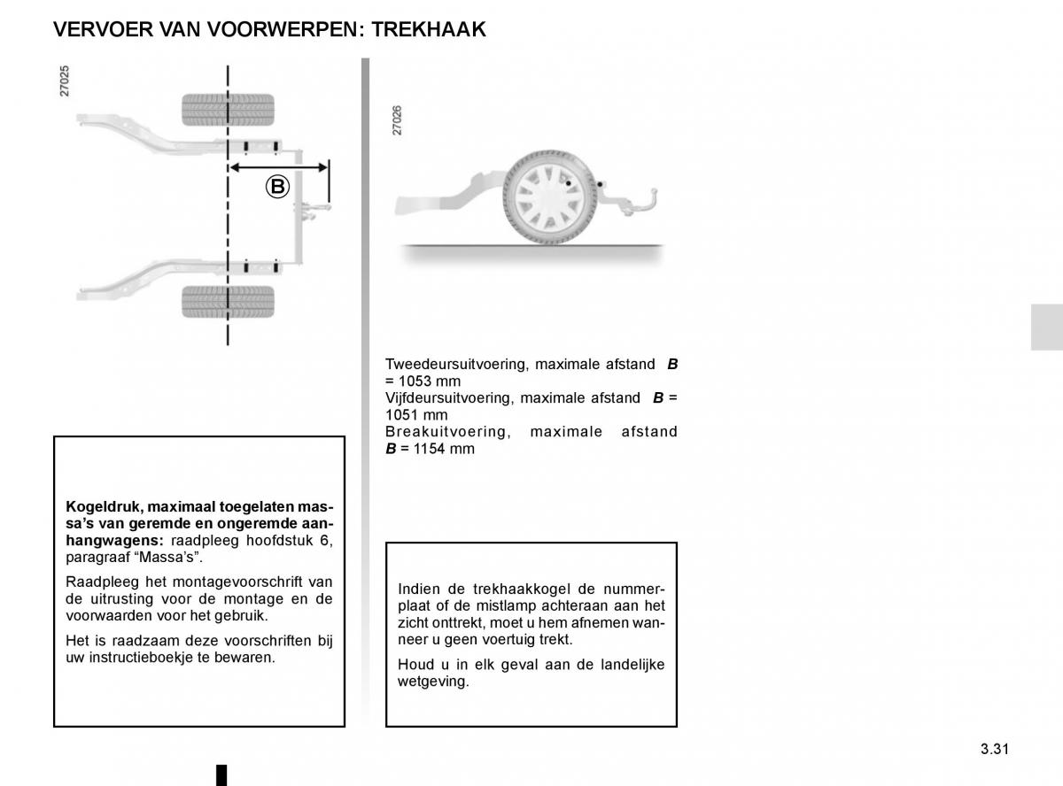 Renault Laguna III 3 handleiding / page 159