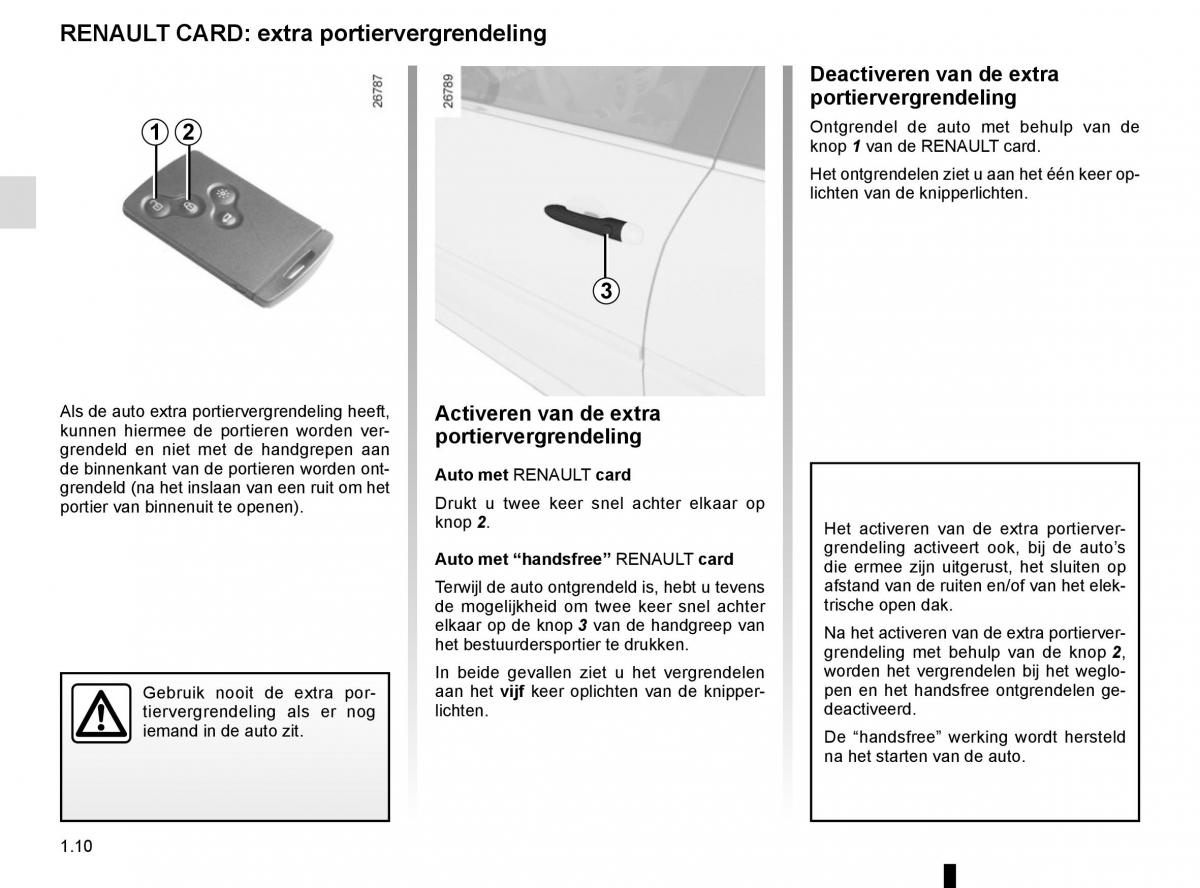 Renault Laguna III 3 handleiding / page 16