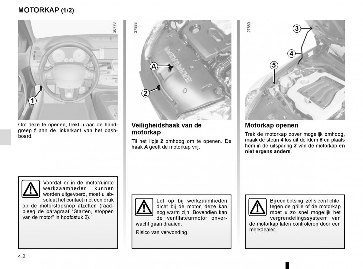 Renault Laguna III 3 handleiding / page 166