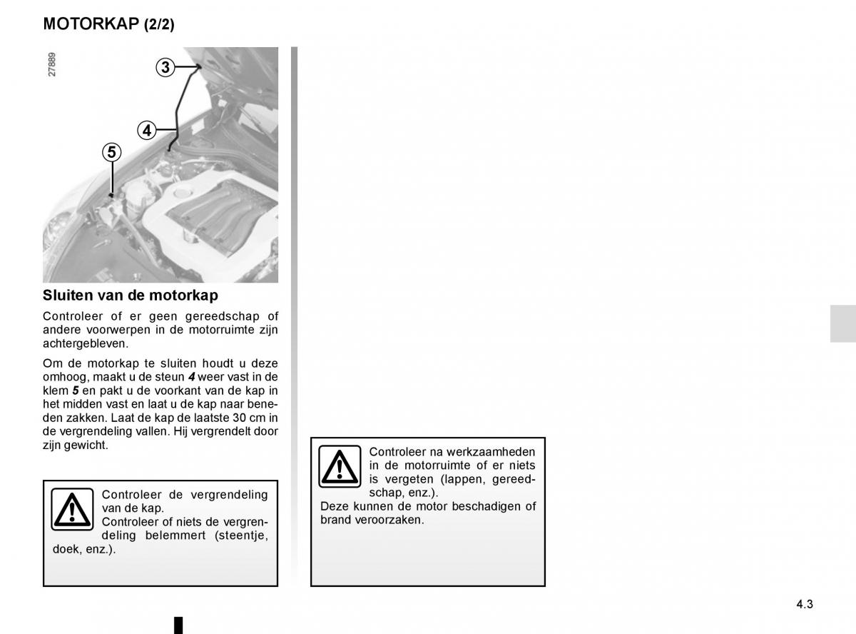 Renault Laguna III 3 handleiding / page 167