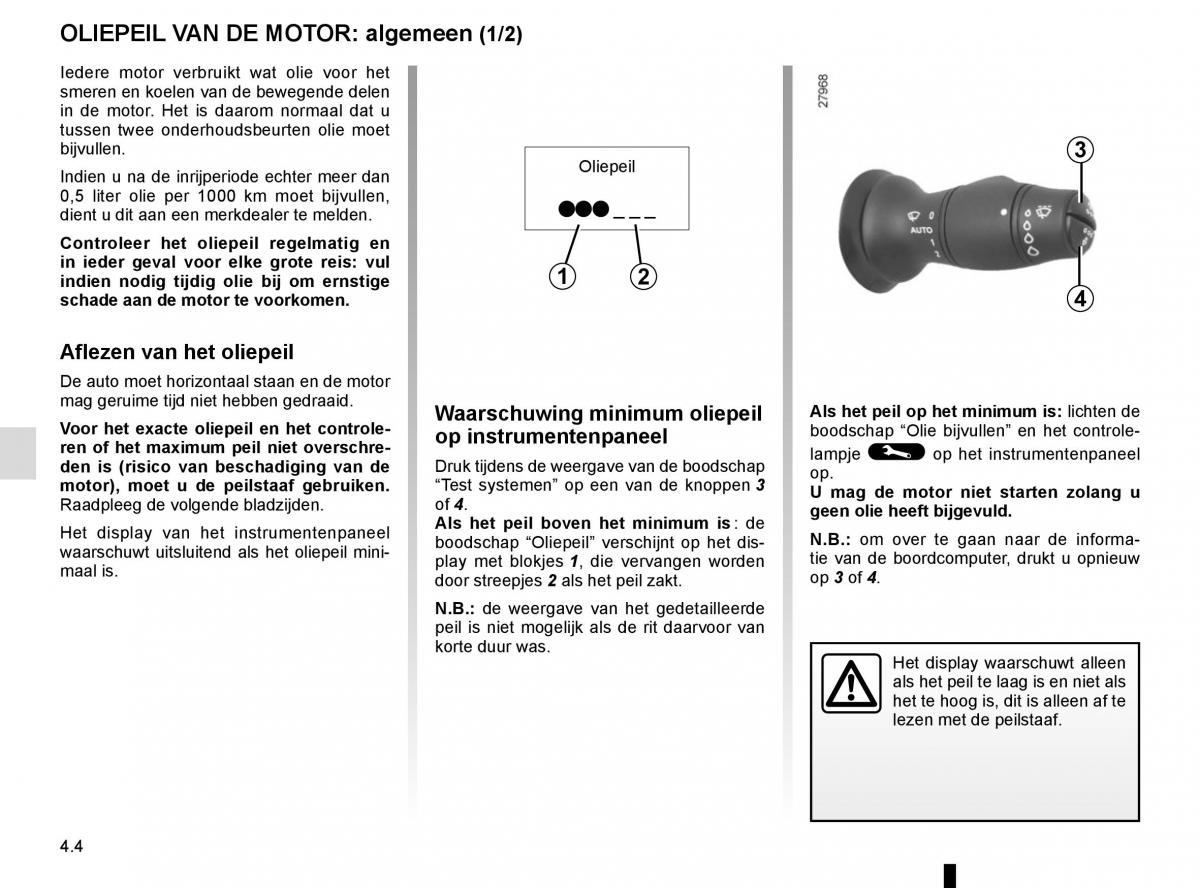 Renault Laguna III 3 handleiding / page 168