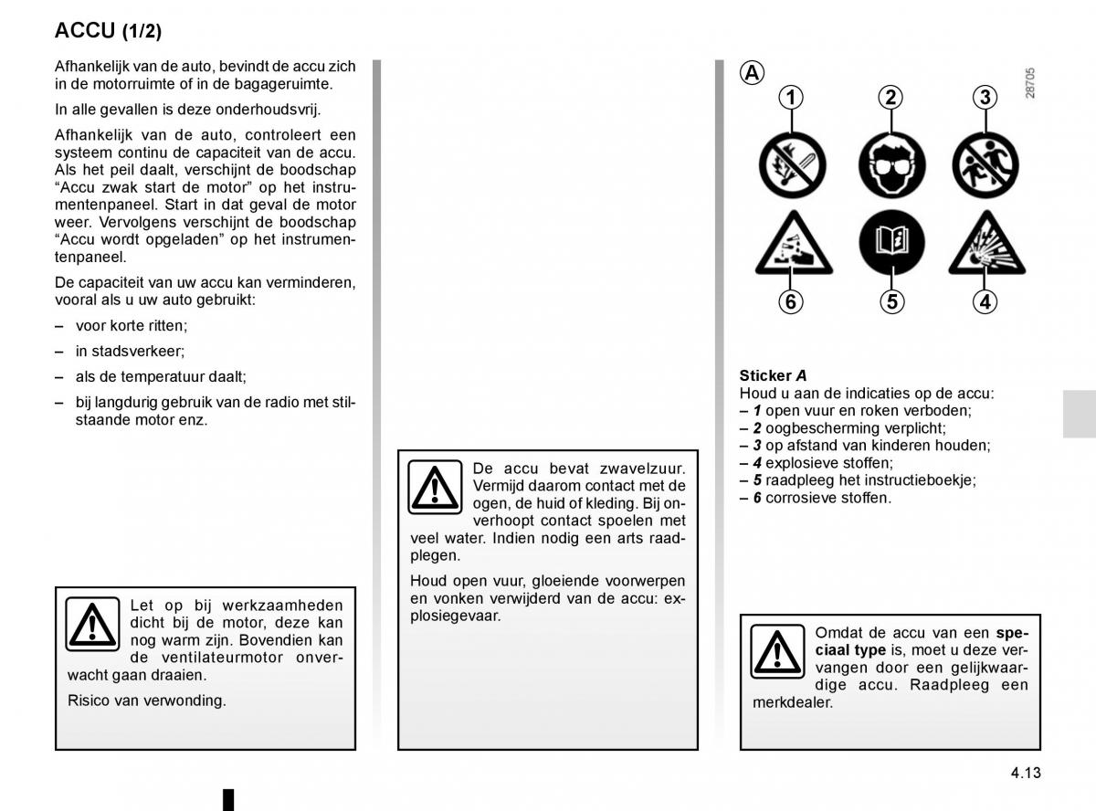 Renault Laguna III 3 handleiding / page 177