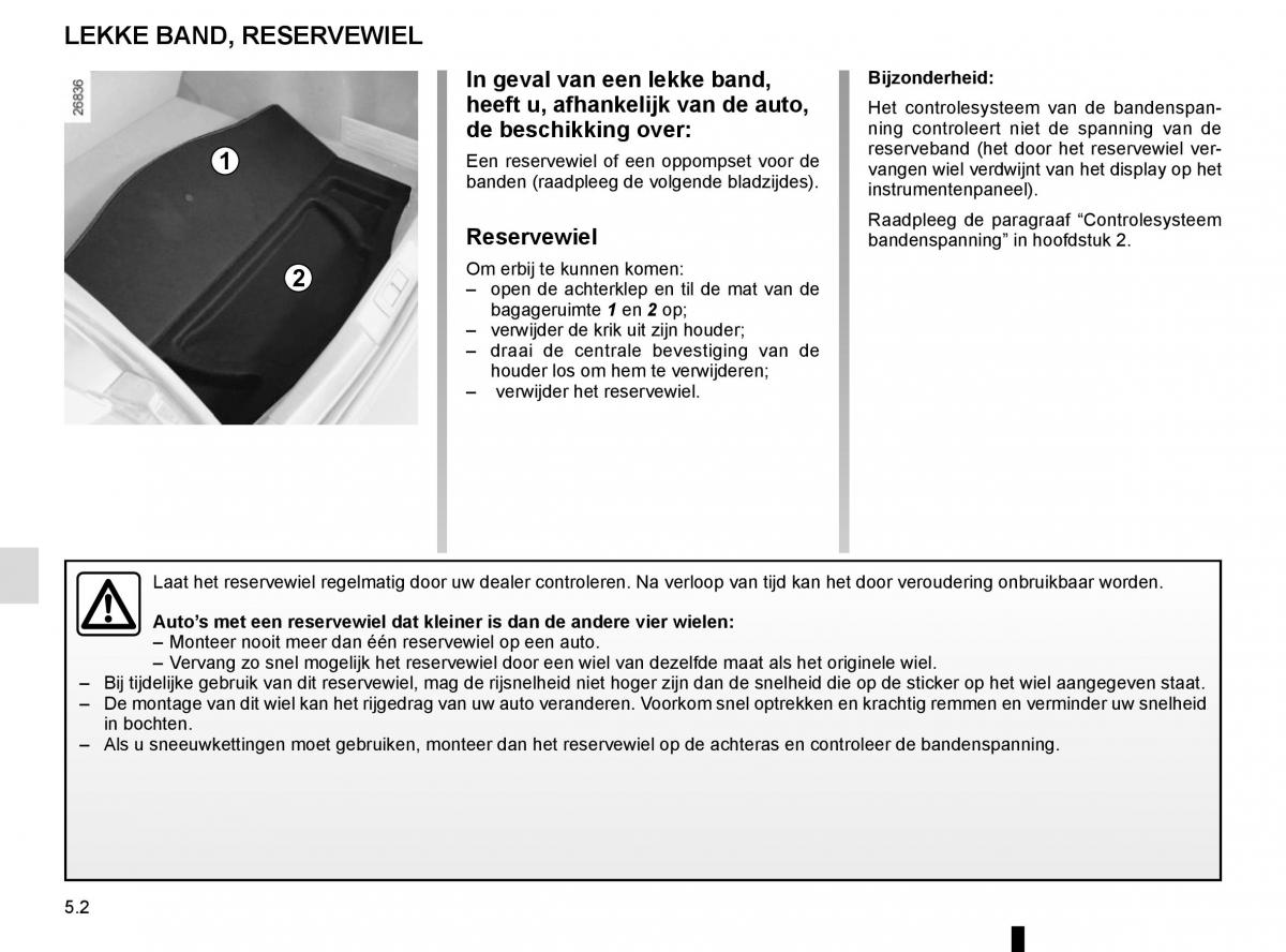 Renault Laguna III 3 handleiding / page 184