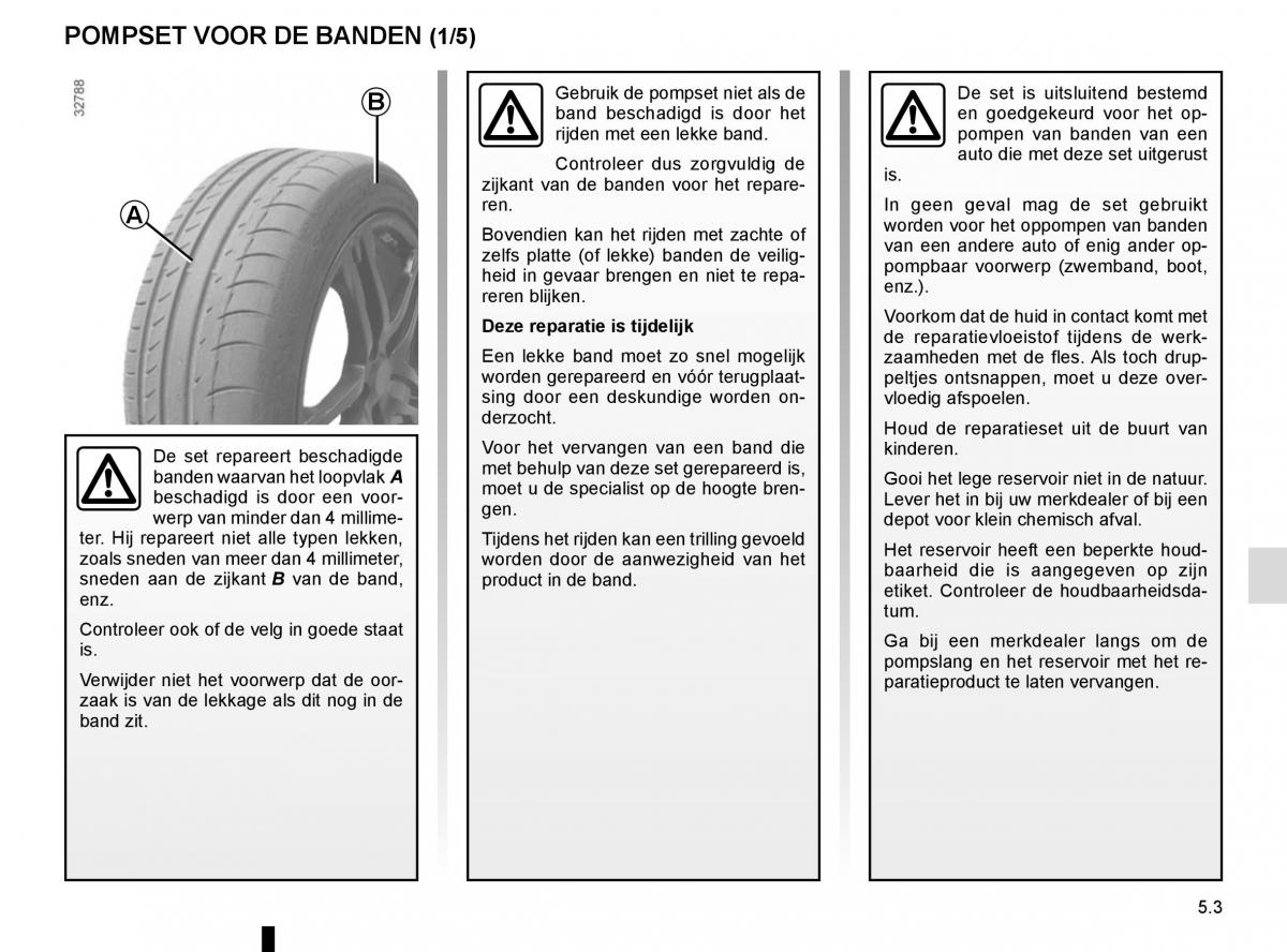 Renault Laguna III 3 handleiding / page 185