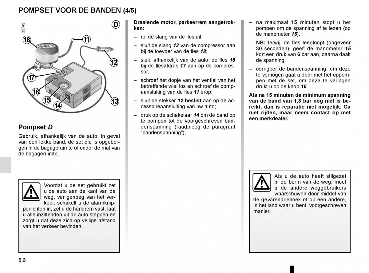 Renault Laguna III 3 handleiding / page 188