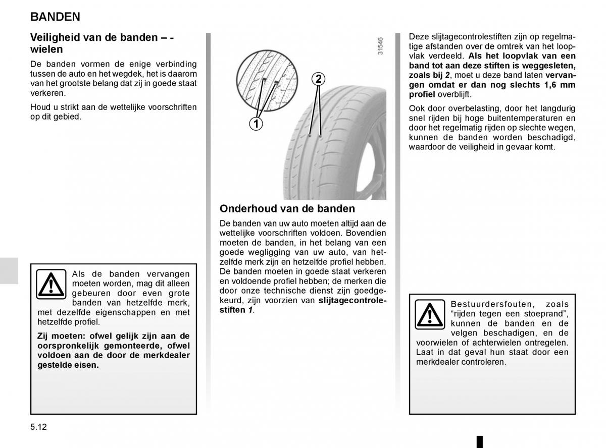 Renault Laguna III 3 handleiding / page 194