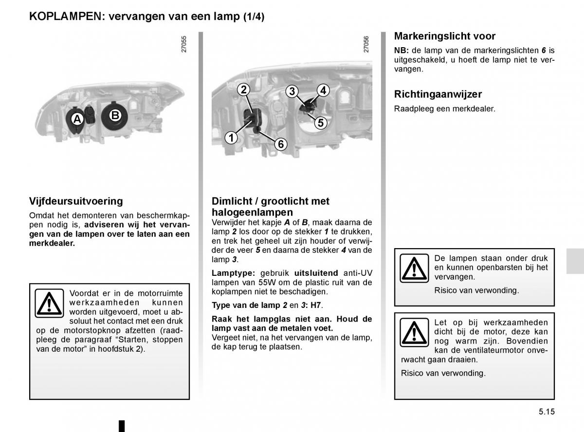 Renault Laguna III 3 handleiding / page 197