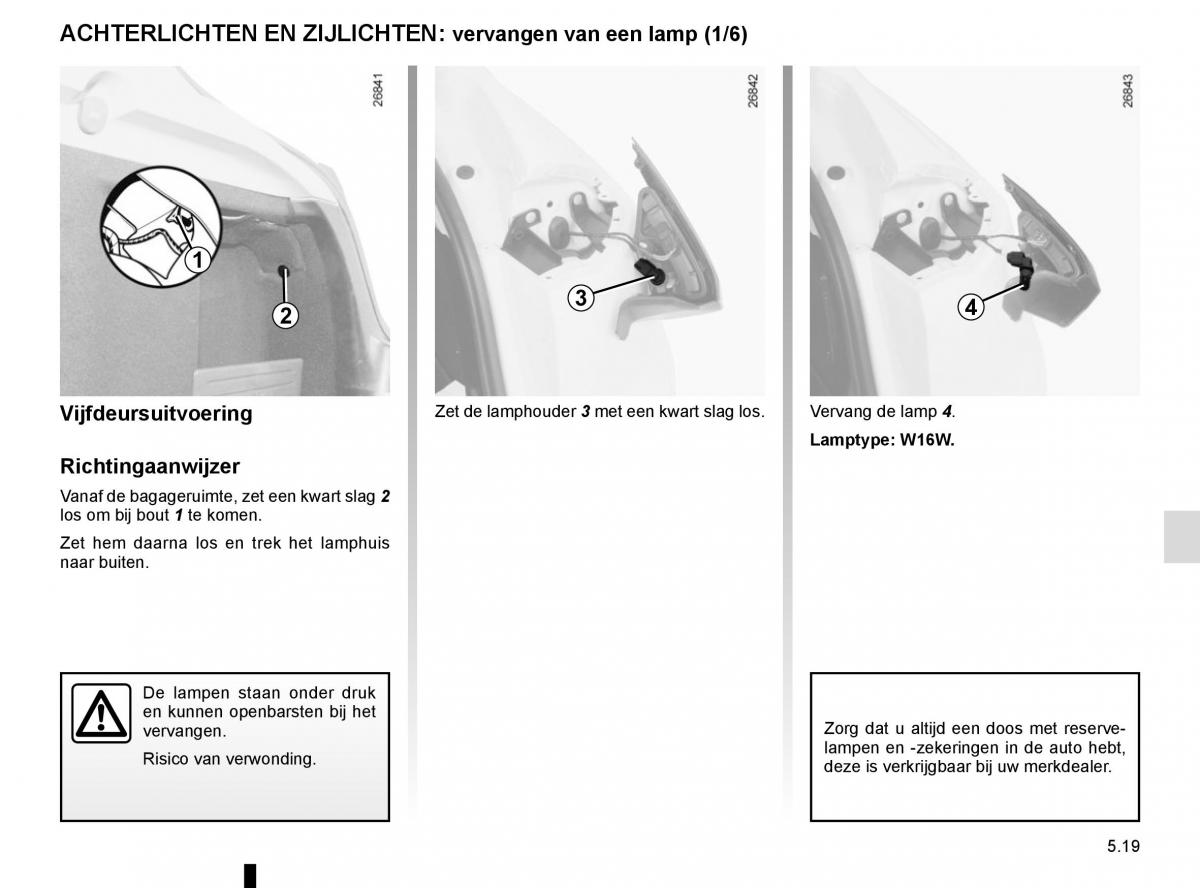 Renault Laguna III 3 handleiding / page 201