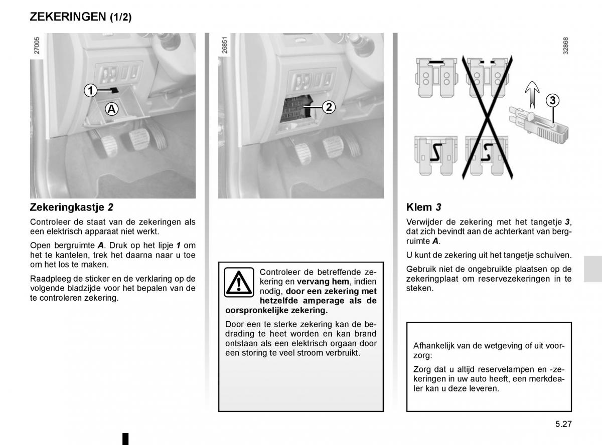 Renault Laguna III 3 handleiding / page 209