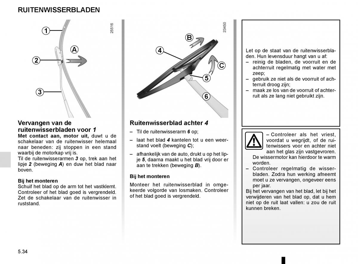 Renault Laguna III 3 handleiding / page 216