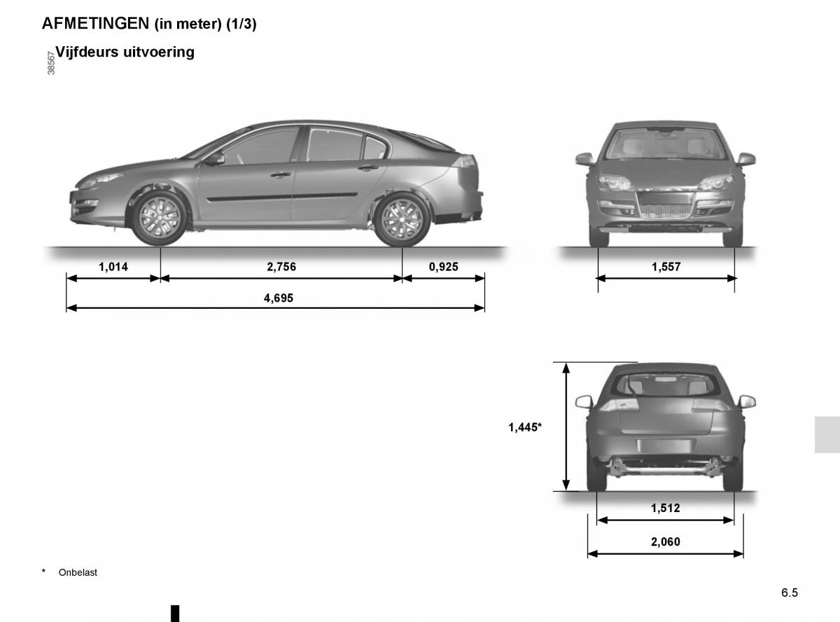 Renault Laguna III 3 handleiding / page 229