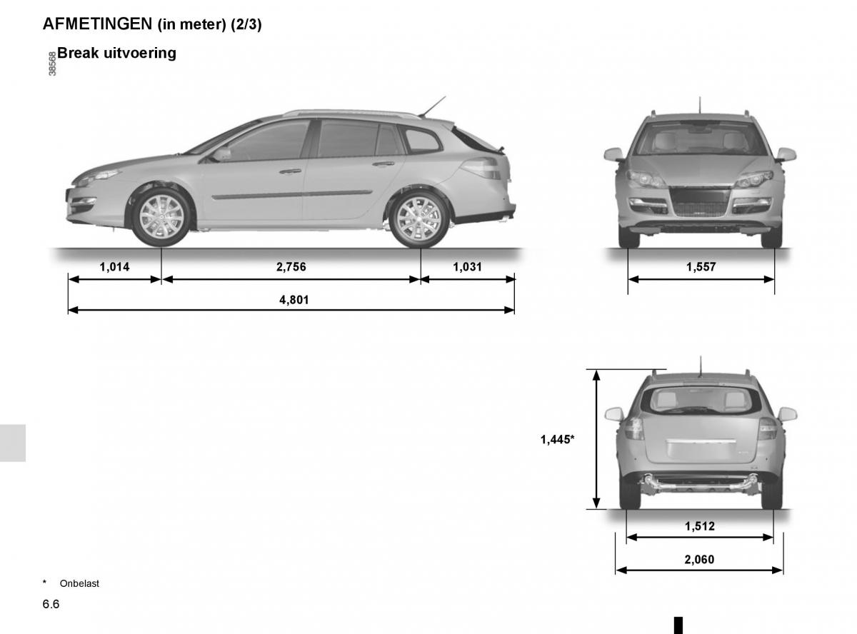 Renault Laguna III 3 handleiding / page 230