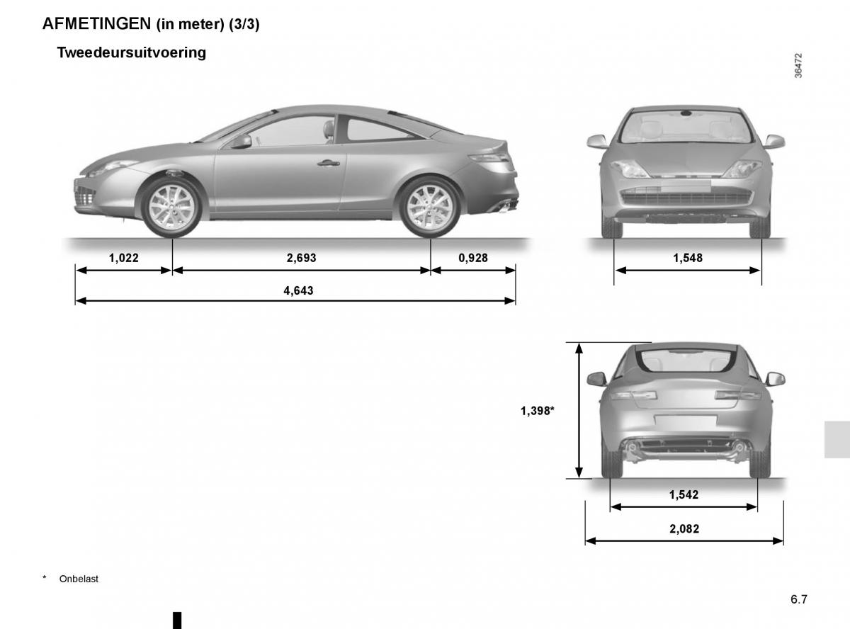 Renault Laguna III 3 handleiding / page 231