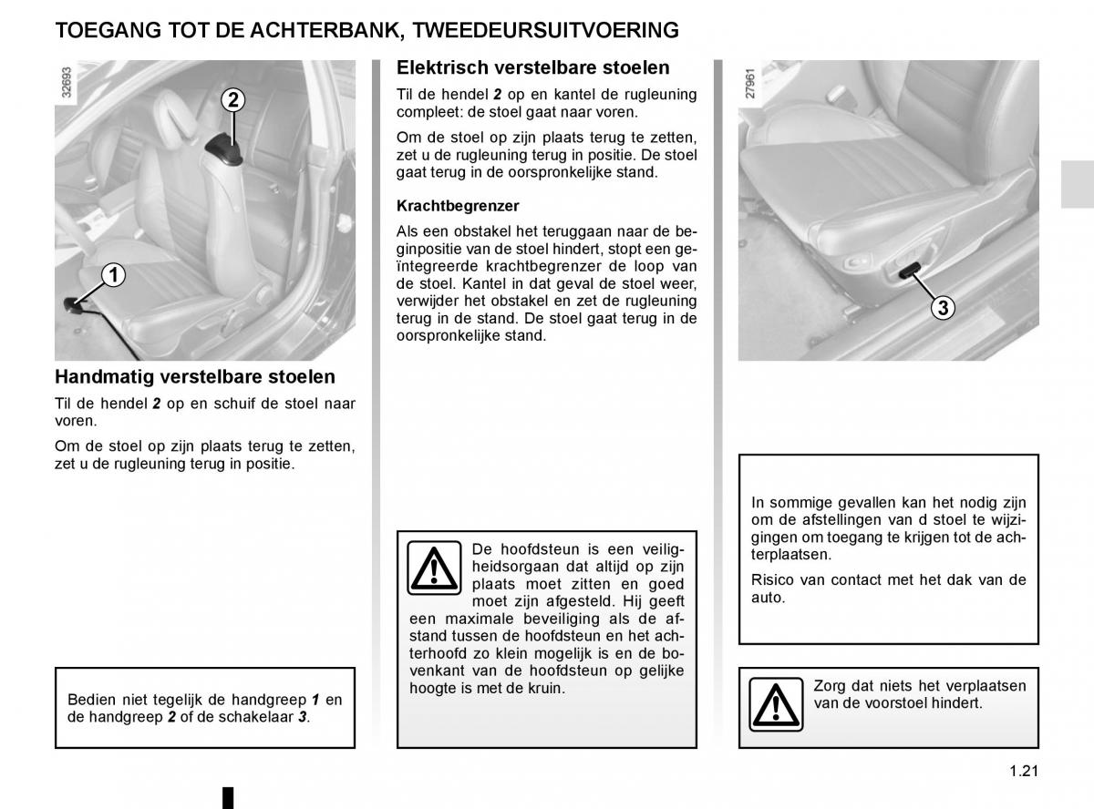 Renault Laguna III 3 handleiding / page 27