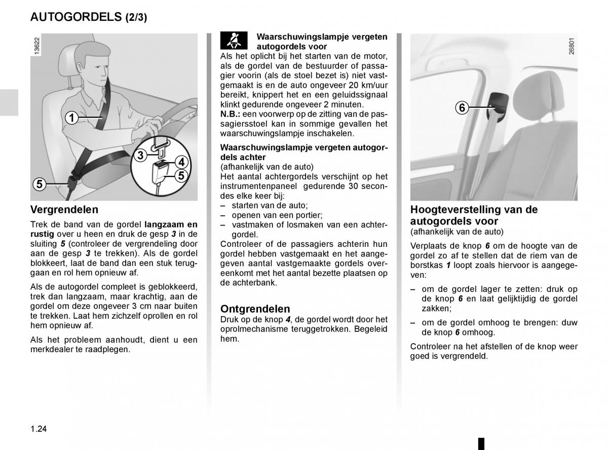 Renault Laguna III 3 handleiding / page 30