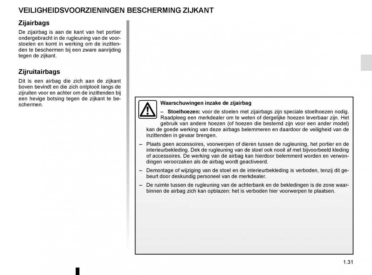 Renault Laguna III 3 handleiding / page 37