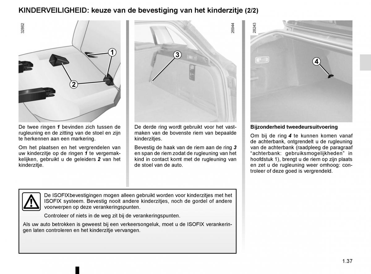 Renault Laguna III 3 handleiding / page 43