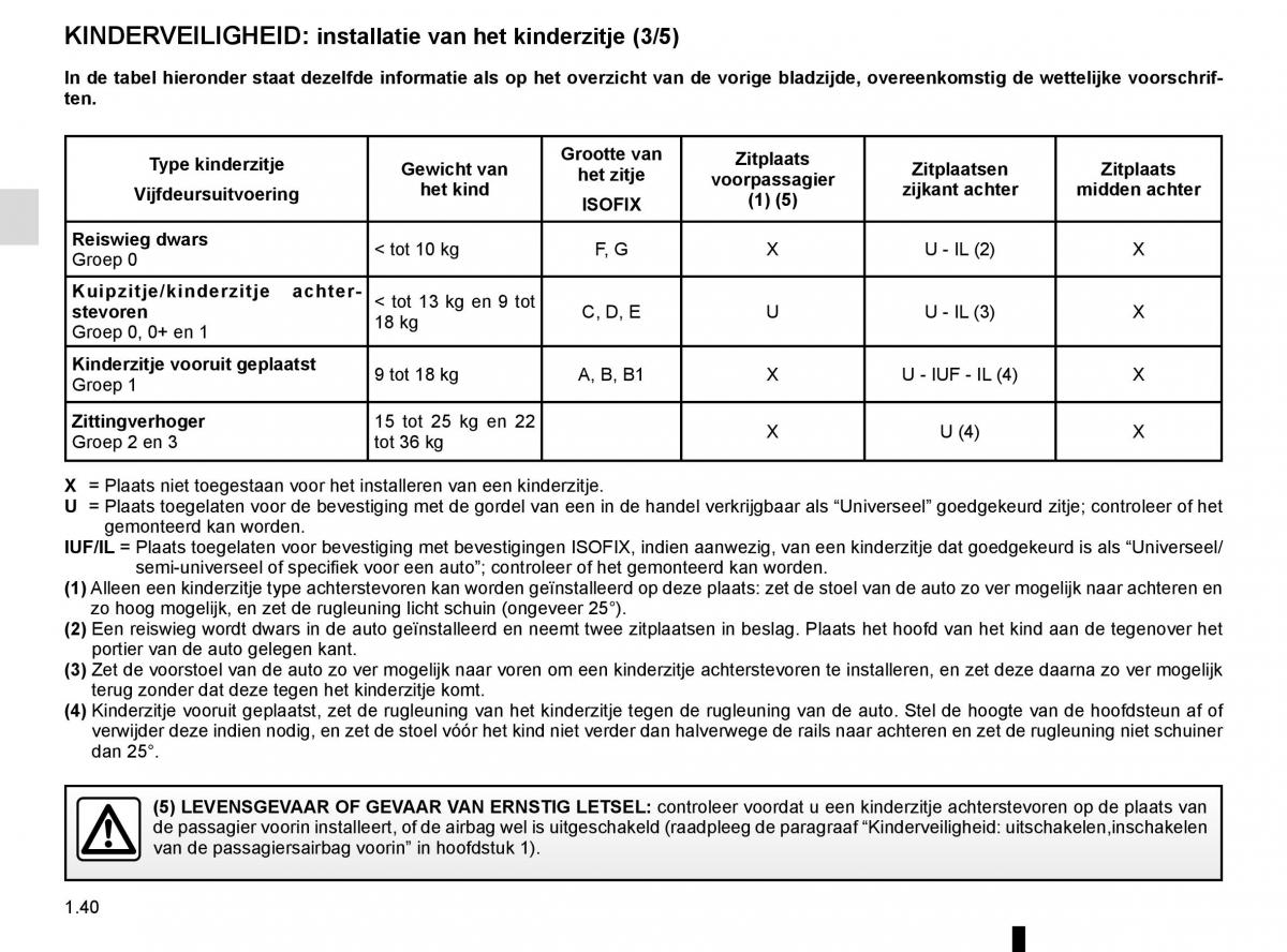 Renault Laguna III 3 handleiding / page 46