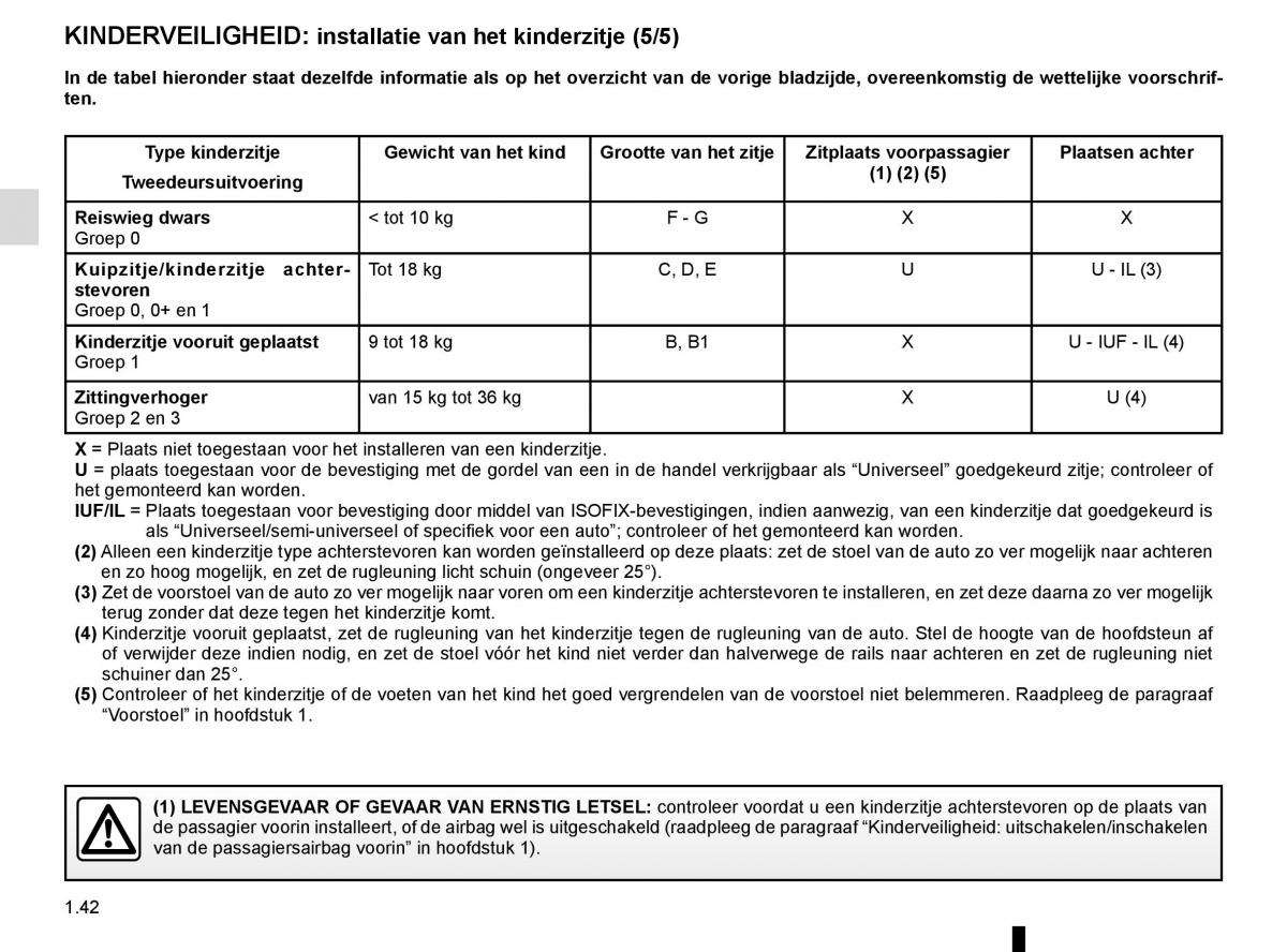 Renault Laguna III 3 handleiding / page 48