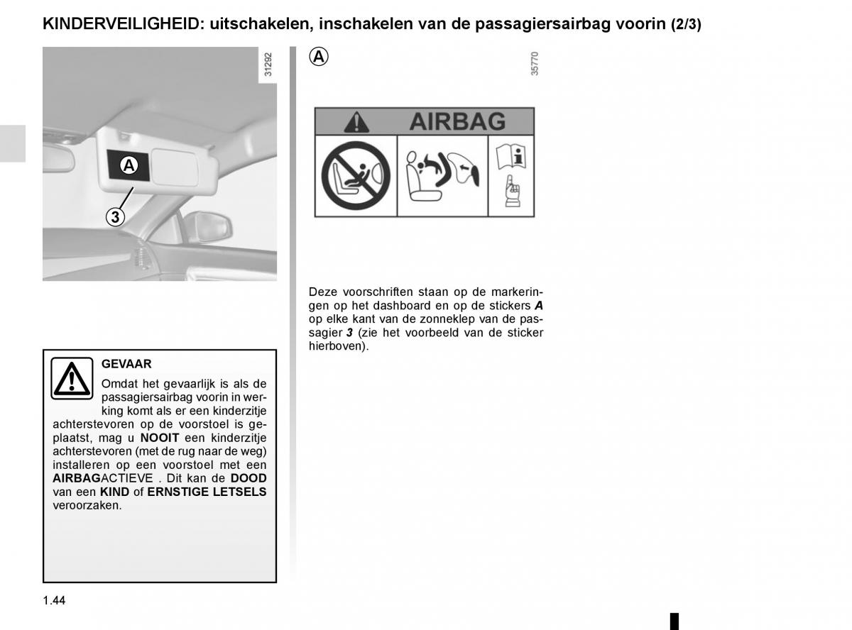 Renault Laguna III 3 handleiding / page 50