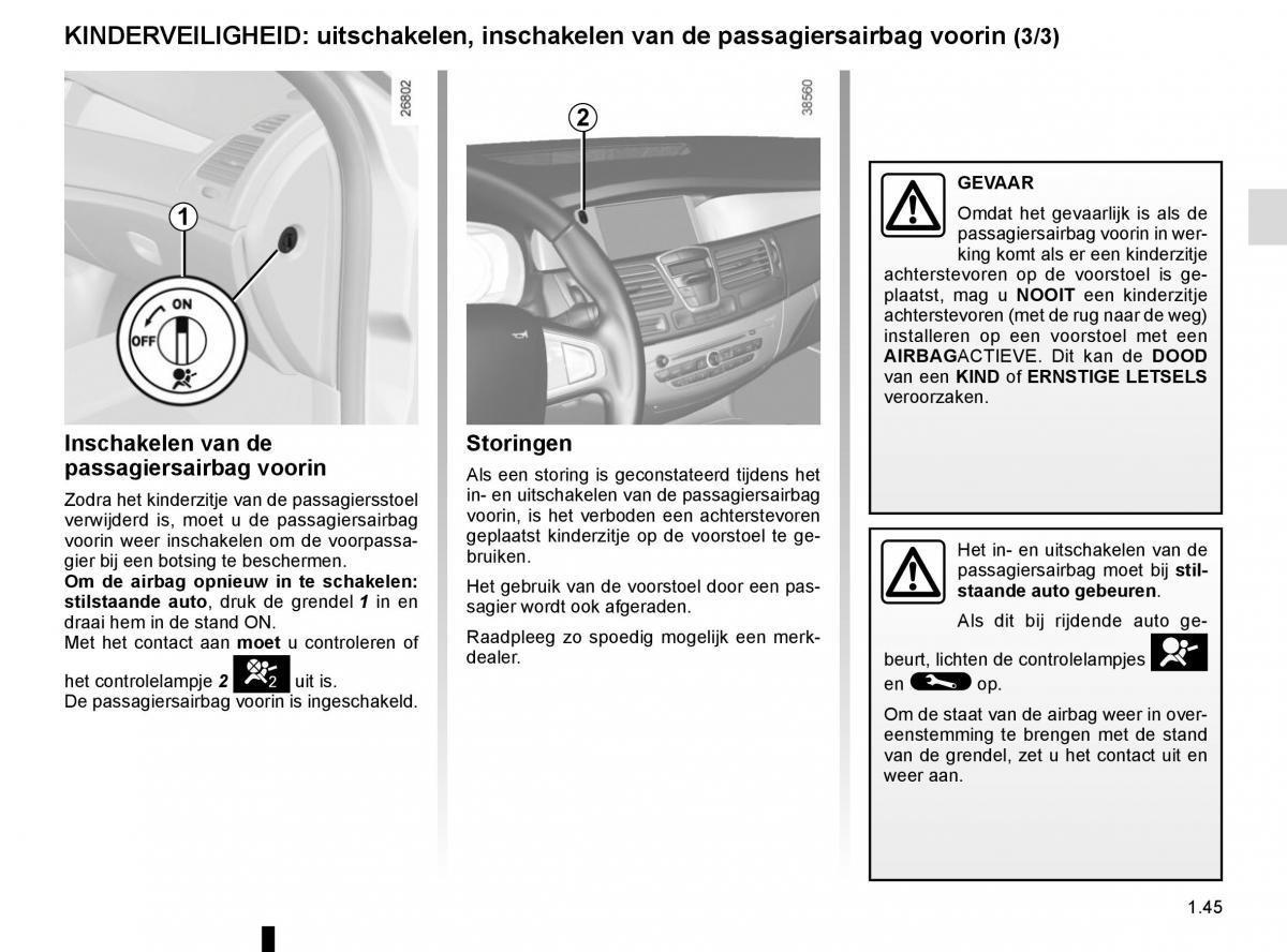 Renault Laguna III 3 handleiding / page 51