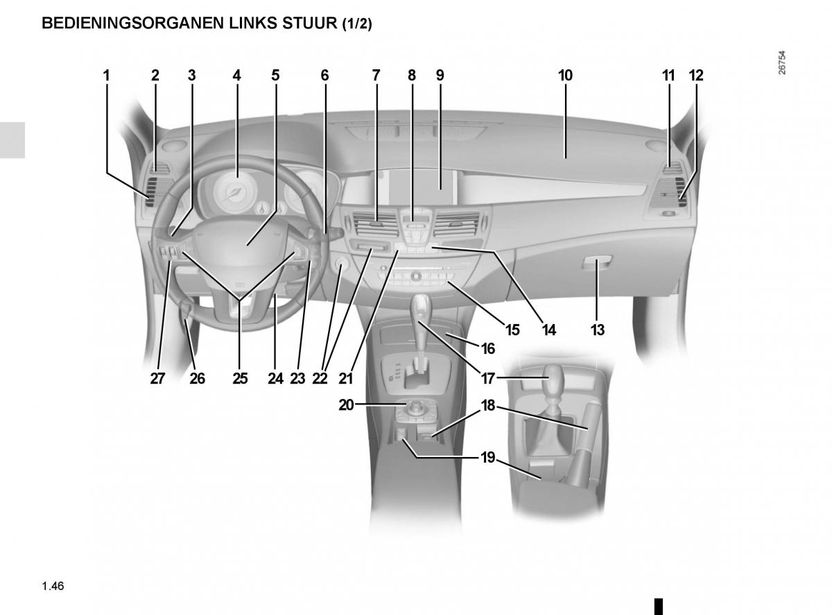 Renault Laguna III 3 handleiding / page 52