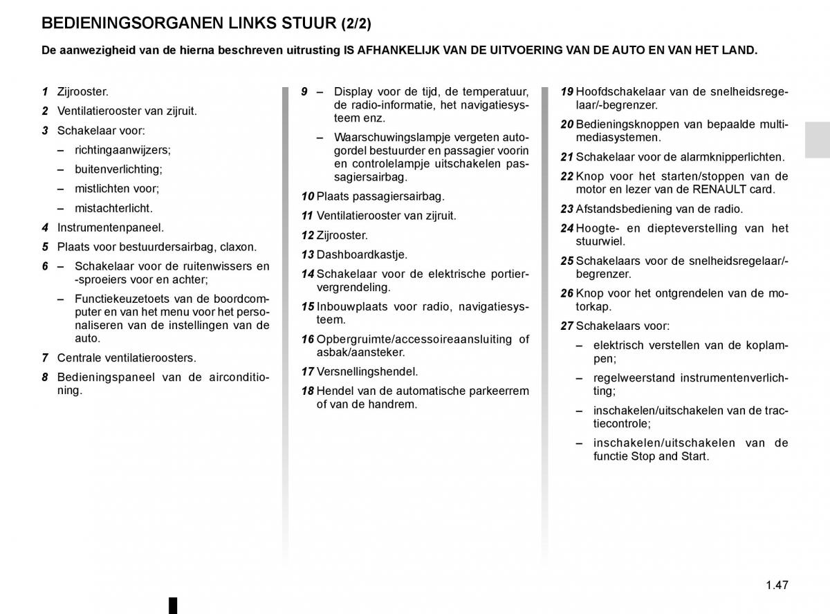 Renault Laguna III 3 handleiding / page 53