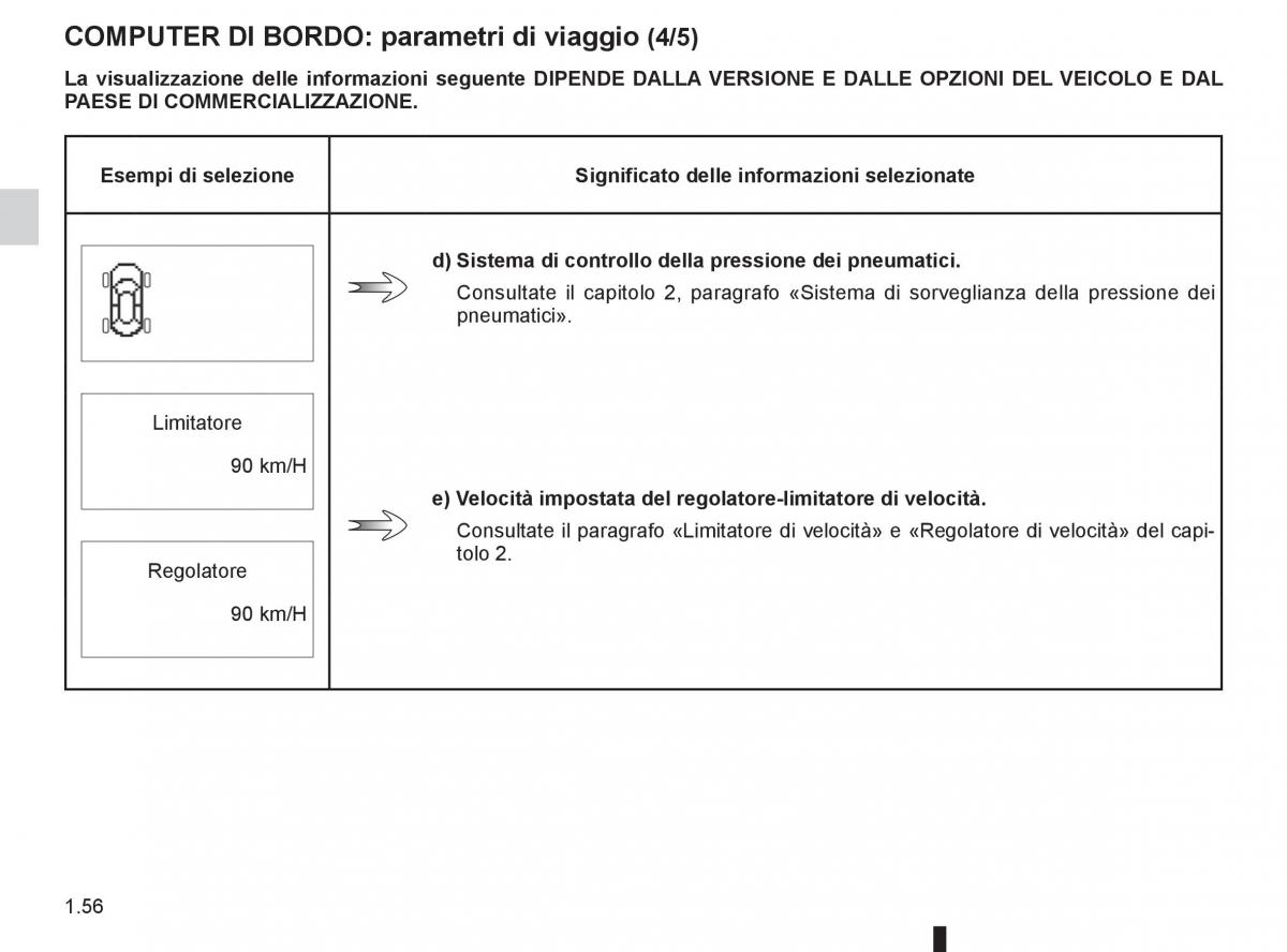 Renault Laguna III 3 manuale del proprietario / page 62