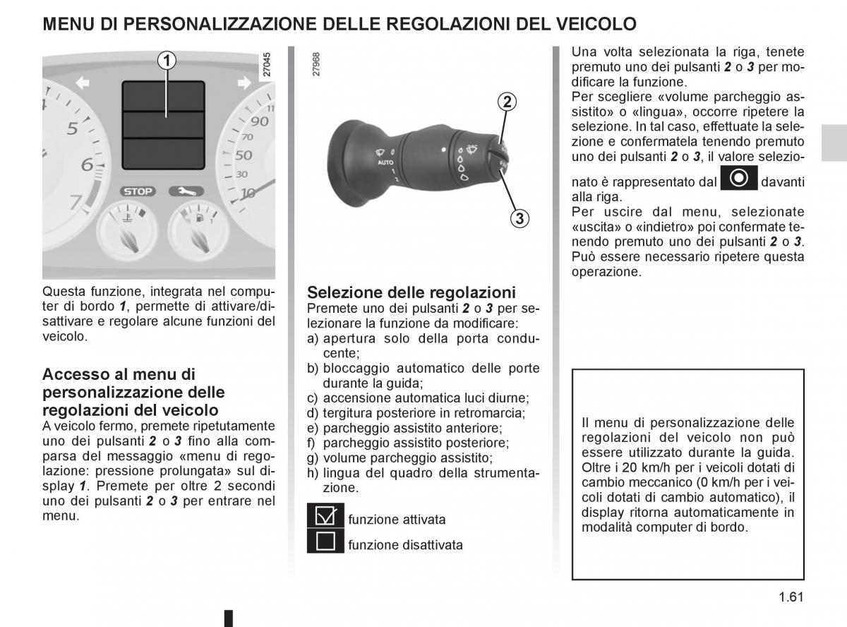 Renault Laguna III 3 manuale del proprietario / page 67