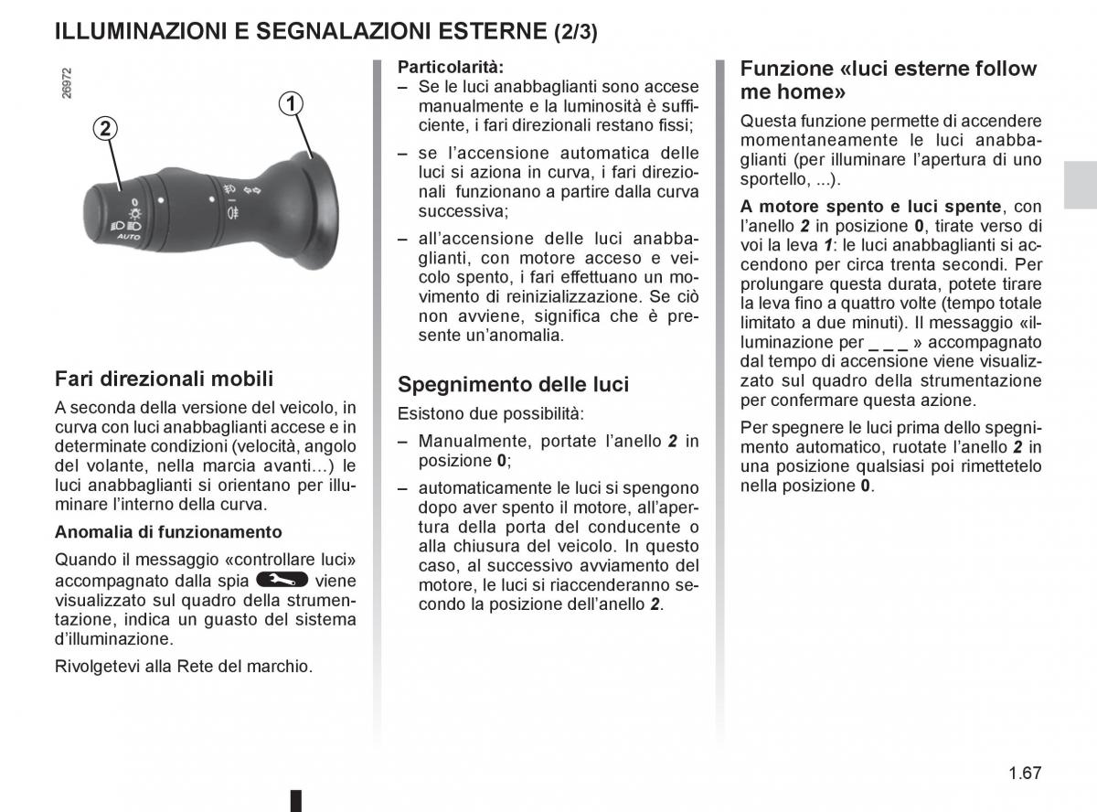 Renault Laguna III 3 manuale del proprietario / page 73