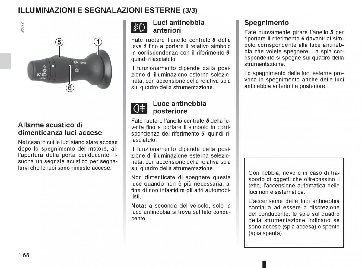 Renault Laguna III 3 manuale del proprietario / page 74