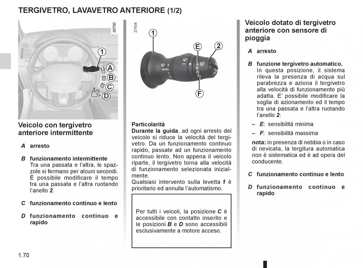 Renault Laguna III 3 manuale del proprietario / page 76