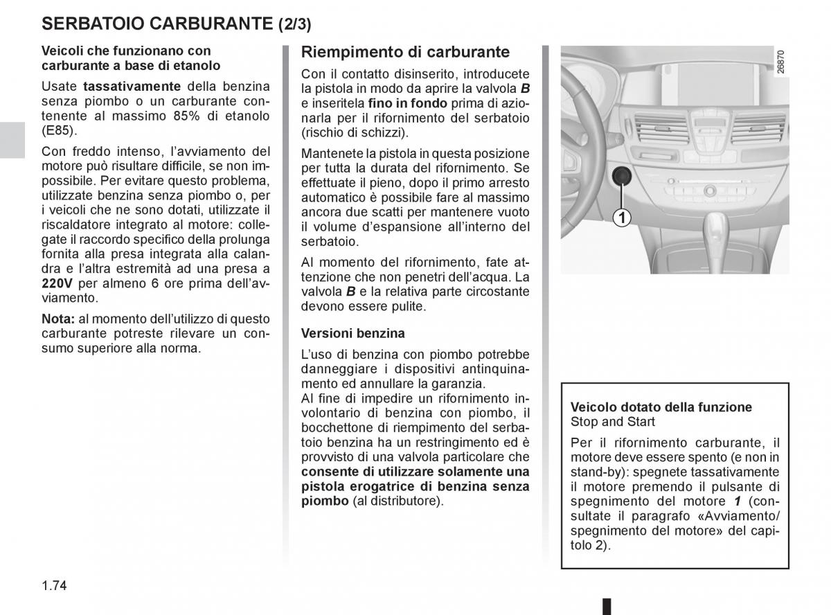 Renault Laguna III 3 manuale del proprietario / page 80