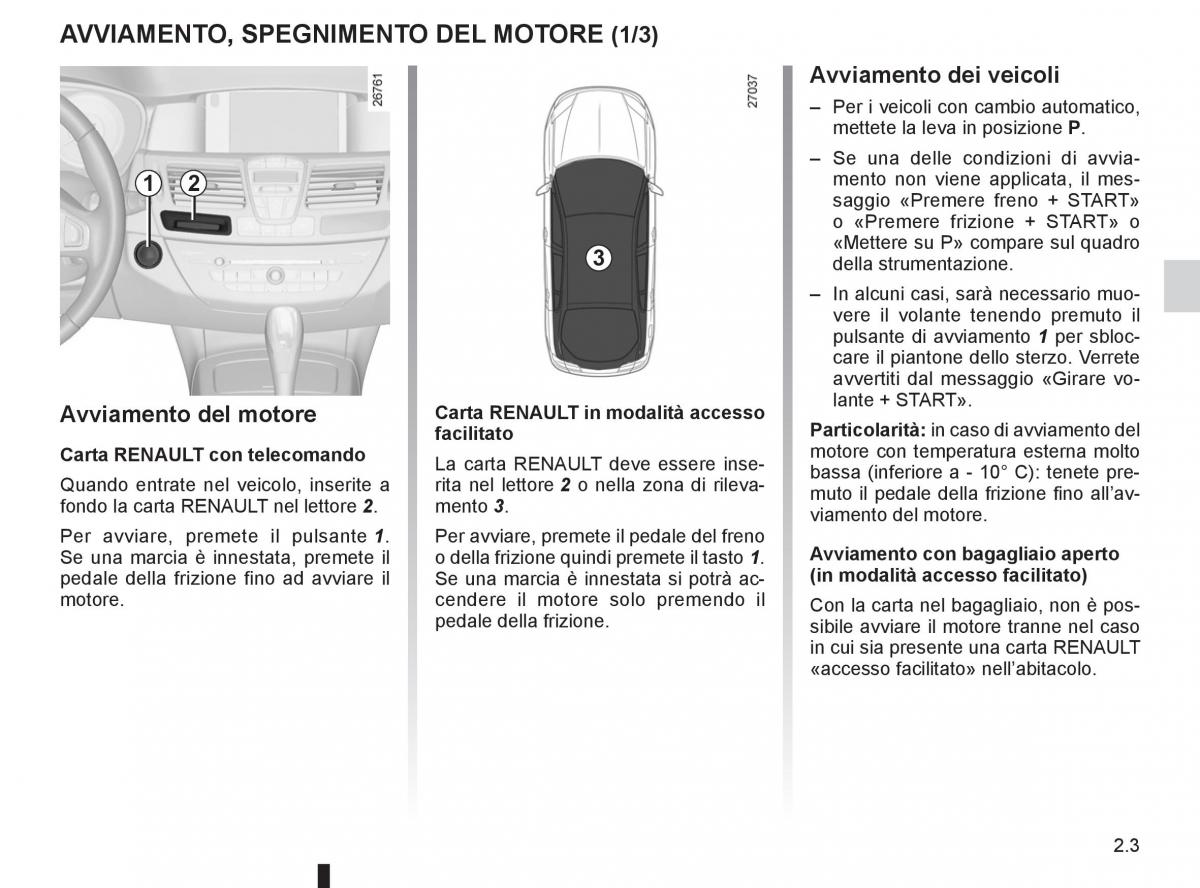 Renault Laguna III 3 manuale del proprietario / page 85