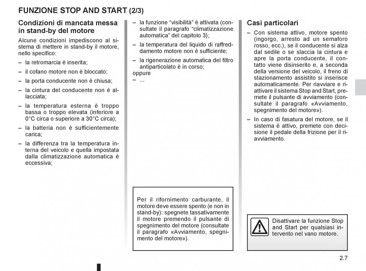 Renault Laguna III 3 manuale del proprietario / page 89