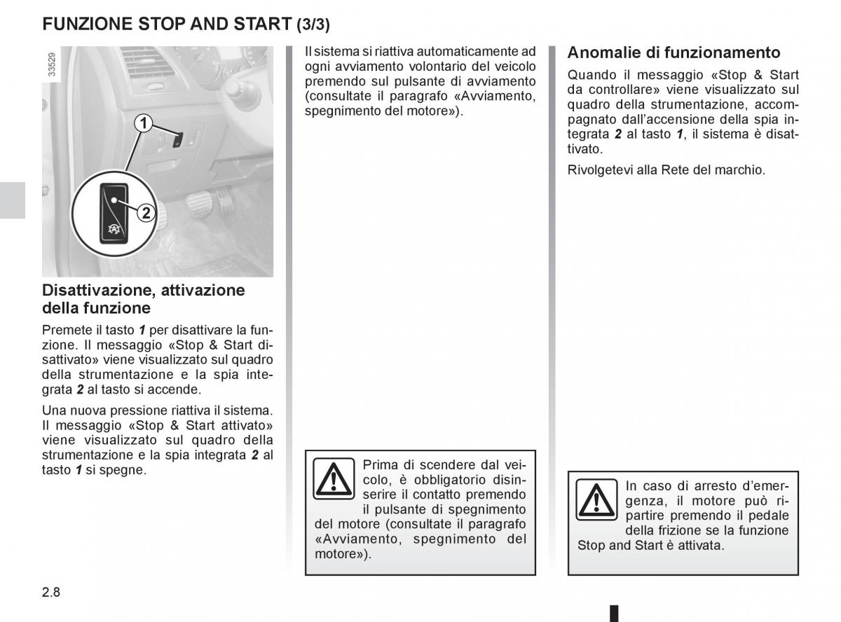 Renault Laguna III 3 manuale del proprietario / page 90