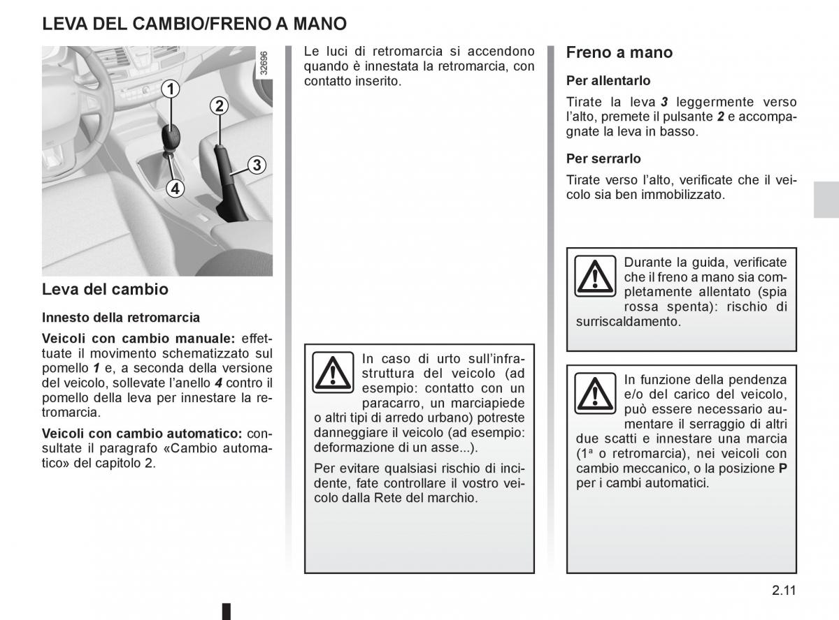 Renault Laguna III 3 manuale del proprietario / page 93