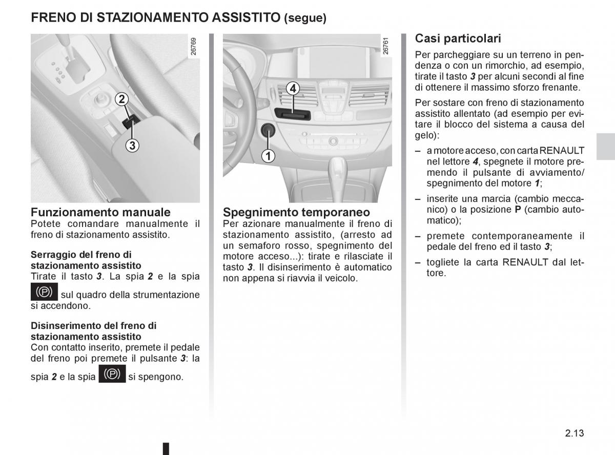 Renault Laguna III 3 manuale del proprietario / page 95