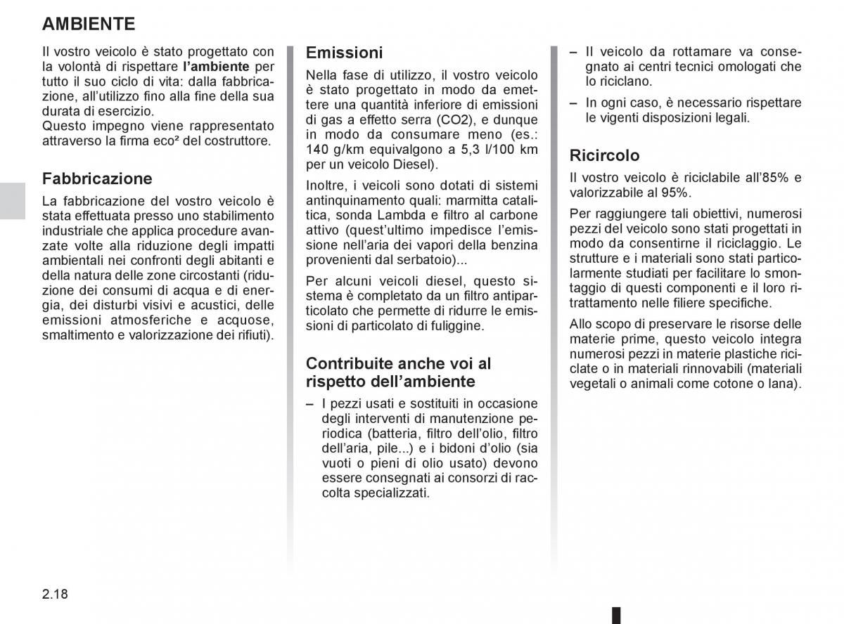 Renault Laguna III 3 manuale del proprietario / page 100