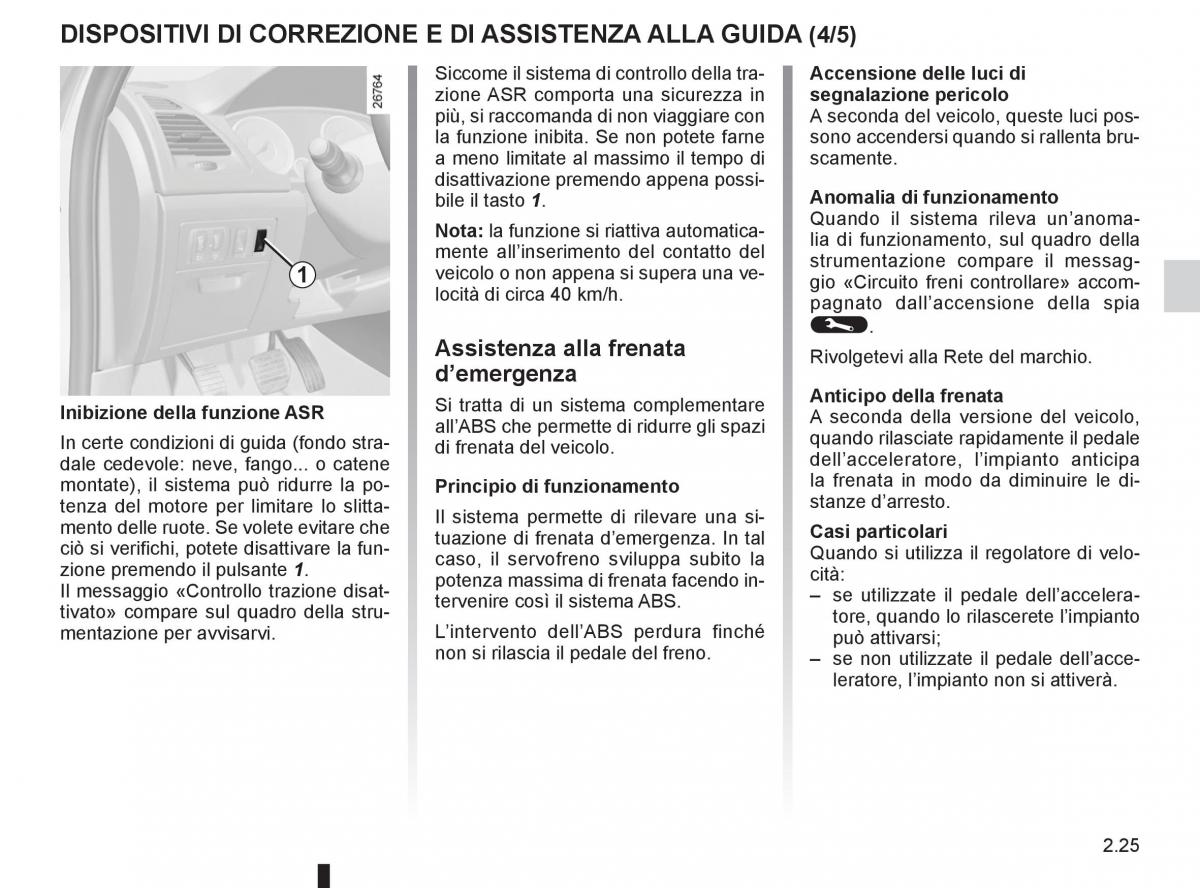 Renault Laguna III 3 manuale del proprietario / page 107