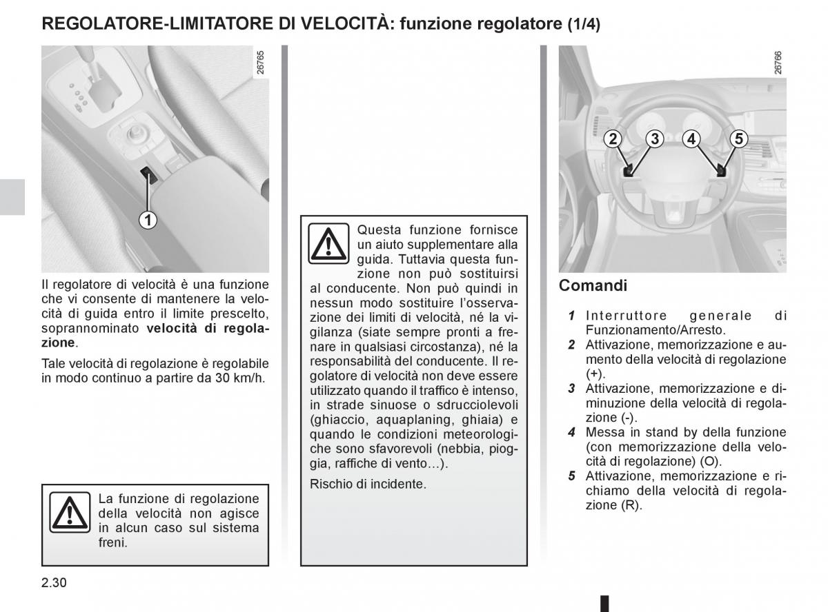 Renault Laguna III 3 manuale del proprietario / page 112