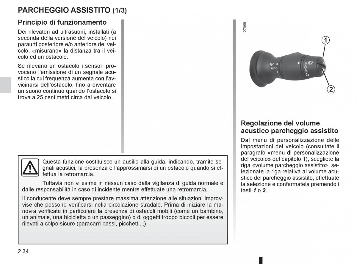 Renault Laguna III 3 manuale del proprietario / page 116