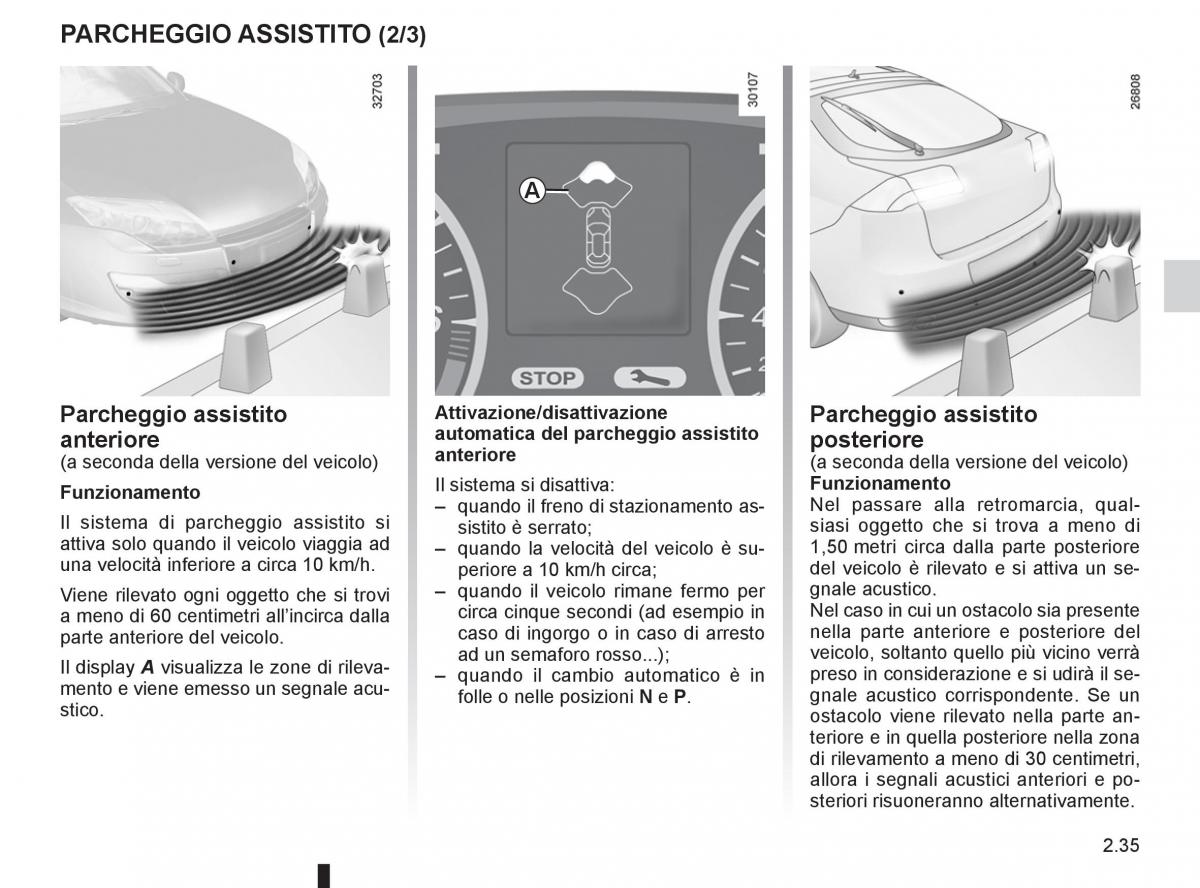 Renault Laguna III 3 manuale del proprietario / page 117